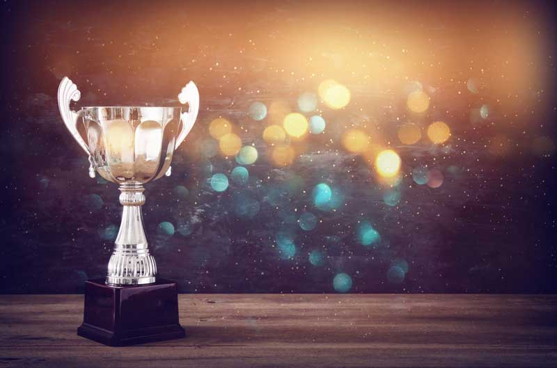 A trophy, illustrating the practice's award recognition